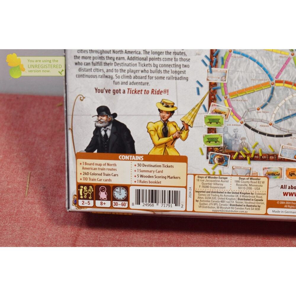 Ticket To Ride Board Game - Picture 8 of 9
